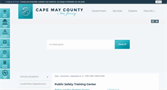 Desktop Screenshot of cmcpoliceacademy.com